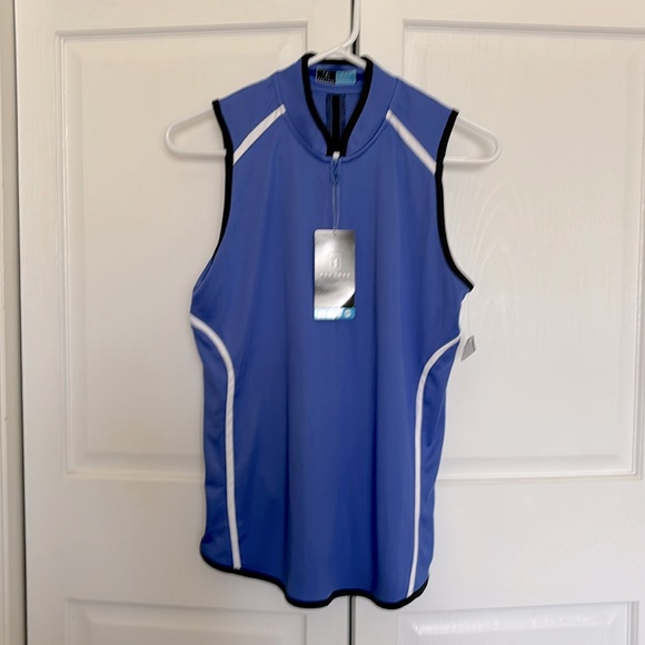 PGA Tour Women’s Sleeveless Top Amparo Blue Medium - Picture 1 of 6